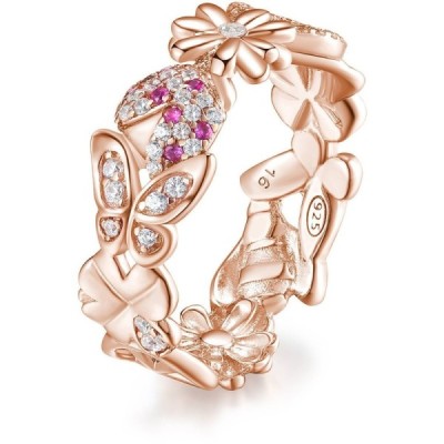 Anello Rosato Donna